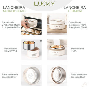 Lancheira Lucky Portátil