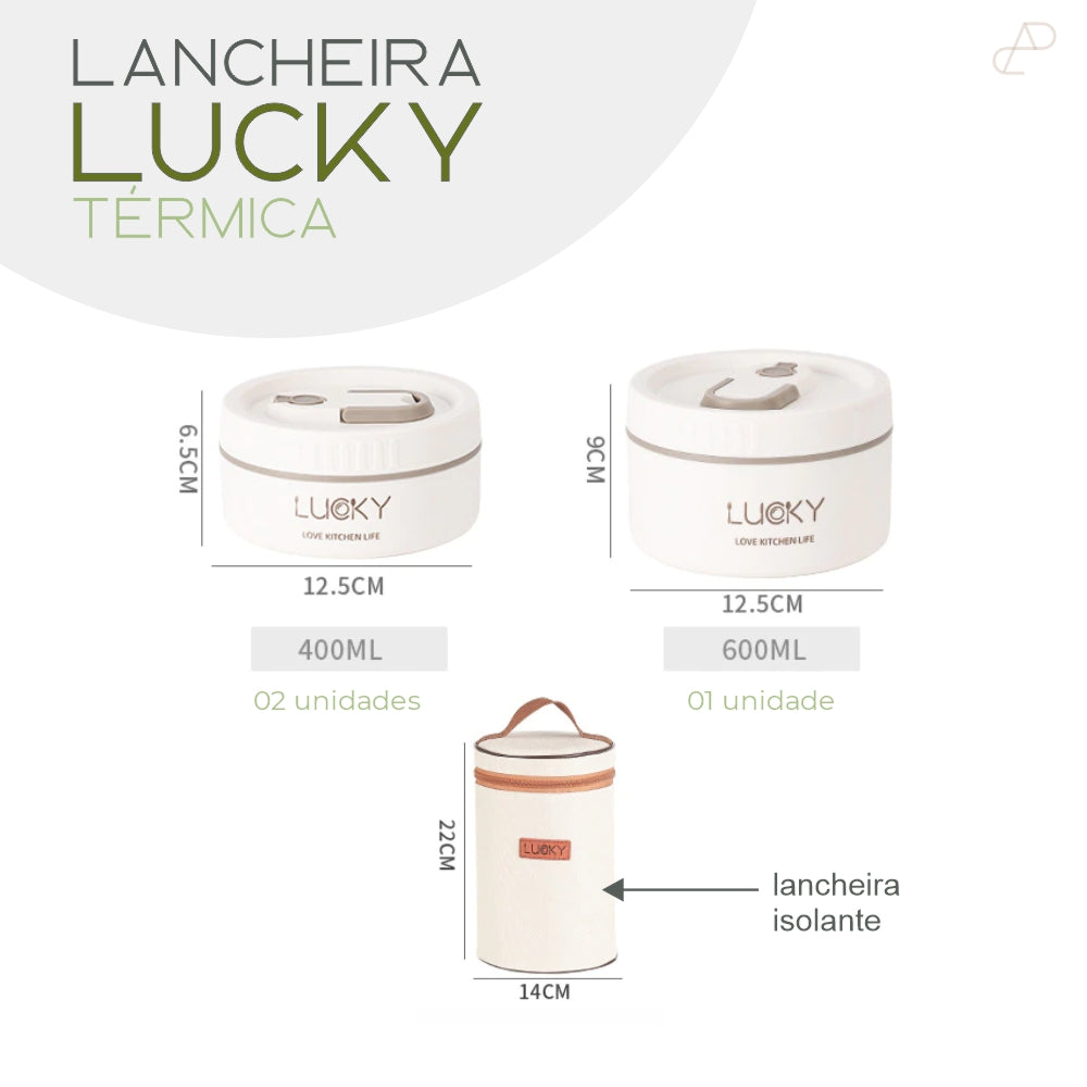 Lancheira Lucky Portátil