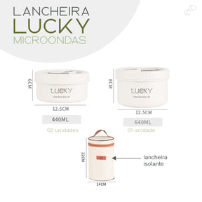 Lancheira Lucky Portátil